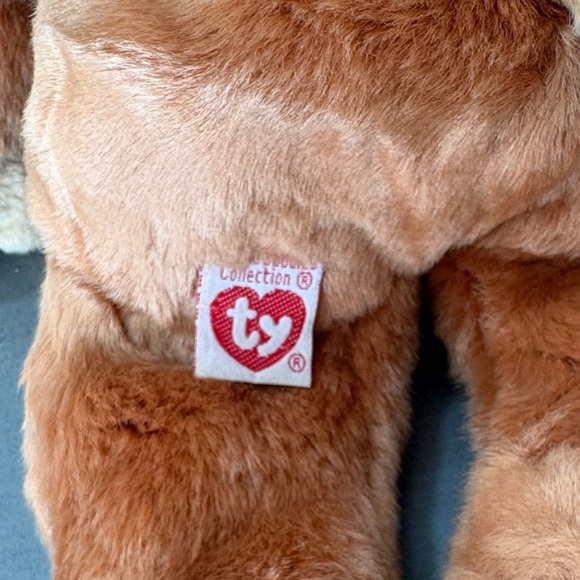 Ty Brown Plush Monkey - Picture 2 of 2